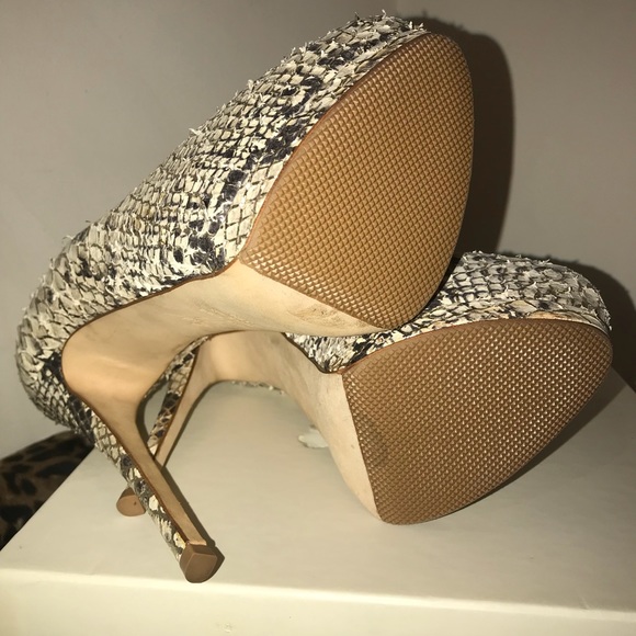 100% Authentic Giuseppe Zanotti Rare Snake Platforms 7.5US - Picture 6 of 6